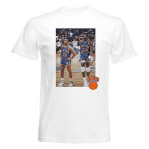 Rick Brunson Mark Jackson Patrick Ewing Basketball Knicks Legends T-Shirt 89